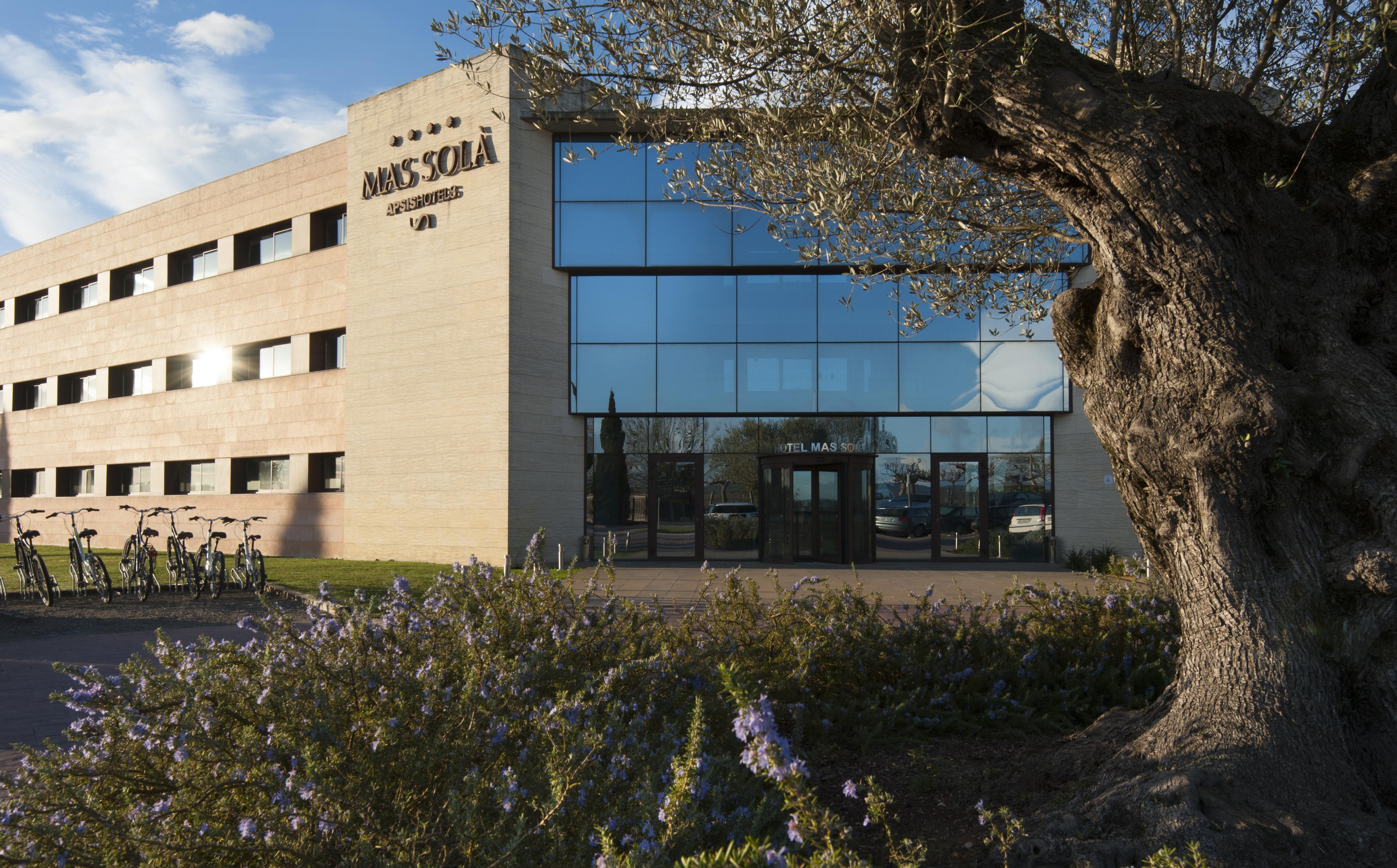 Hotel Mas Sola Santa Coloma De Farners Zewnętrze zdjęcie