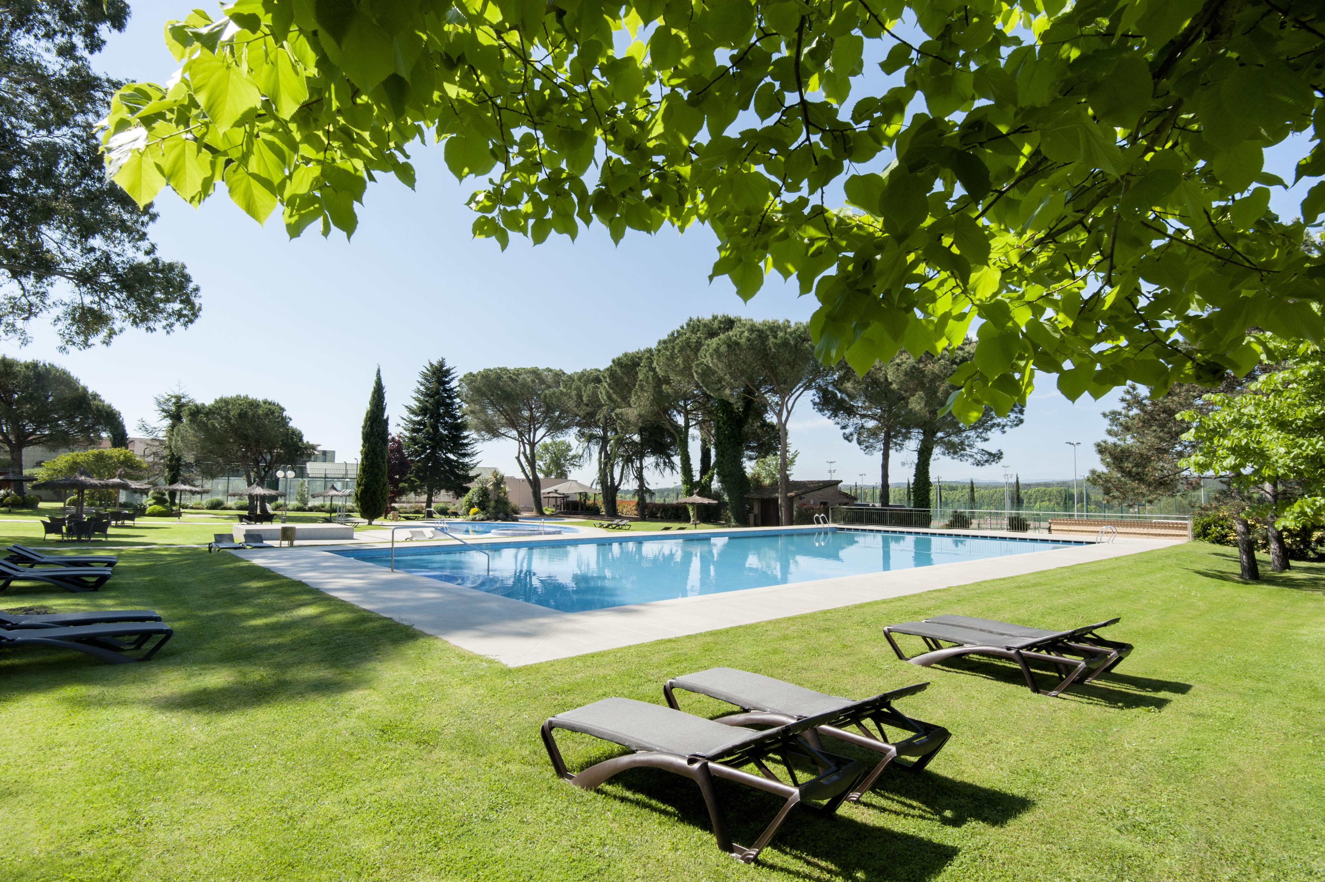 Hotel Mas Sola Santa Coloma De Farners Zewnętrze zdjęcie